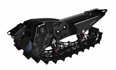 Recalled Yeti SnowMX rear wheel track and suspension conversion.